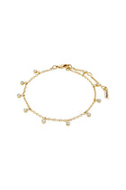 PILGRIM | MAJA CRYSTAL MULTI BRACELET | gold, silver