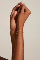 PILGRIM | MAJA CRYSTAL MULTI BRACELET | gold, silver