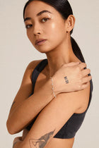 PILGRIM | MAJA CRYSTAL MULTI BRACELET | gold, silver