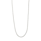 PILGRIM | PAM NECKLACE
Silver-plated cord necklace with twisted details
Simple &amp; bold look
The chain is adjustable in size and measures 40 + 9 cm in length
Classic rope design
Made from 93% recycled material

Composition : 99% Recycled Brass, 1% Plating