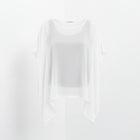 The NES Civita Top by N-E-S – a best-selling oversized chiffon top with split sides for versatile styling. Lightweight, effortless and NZ made.