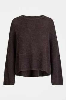 An ELK favourite, best-selling sweater

The Agna Sweater is a classic, best selling ELK style and a firm favourite of our team and customers. Appreciated for its laid back aesthetic and year-round wearability, this relaxed-oversized, boxy fit sweater features an exaggerated dropped shoulder and a fluted wide sleeve. Draping casually across the body, this sweater is crafted from a soft, lightweight alpaca, wool and recycled nylon yarn.