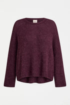An ELK favourite, best-selling sweater

The Agna Sweater is a classic, best selling ELK style and a firm favourite of our team and customers. Appreciated for its laid back aesthetic and year-round wearability, this relaxed-oversized, boxy fit sweater features an exaggerated dropped shoulder and a fluted wide sleeve. Draping casually across the body, this sweater is crafted from a soft, lightweight alpaca, wool and recycled nylon yarn.