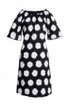 Ease Dress - Signature Print with Effortless Movement

A playful take on a much-loved silhouette. The N-E-S Ease Dress returns in our summer signature print - an abstract black and white daisy design that brings a bold yet wearable edge to this feminine favourite.

Designed and made responsibly in New Zealand