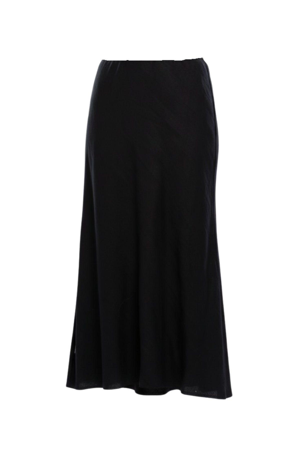 A best-selling staple, reimagined in a breathable linen blend. The N-E-S Linen Muse Skirt is designed to flatter through movement and cut, offering an easy yet elevated piece that works across seasons and occasions.

Cut on the bias, the Muse Skirt skims the body with a soft, fluid drape that enhances its natural shape without clinging. The signature concave front and subtly dropped back hem create a modern, directional silhouette, while the raw hemline adds an understated edge.