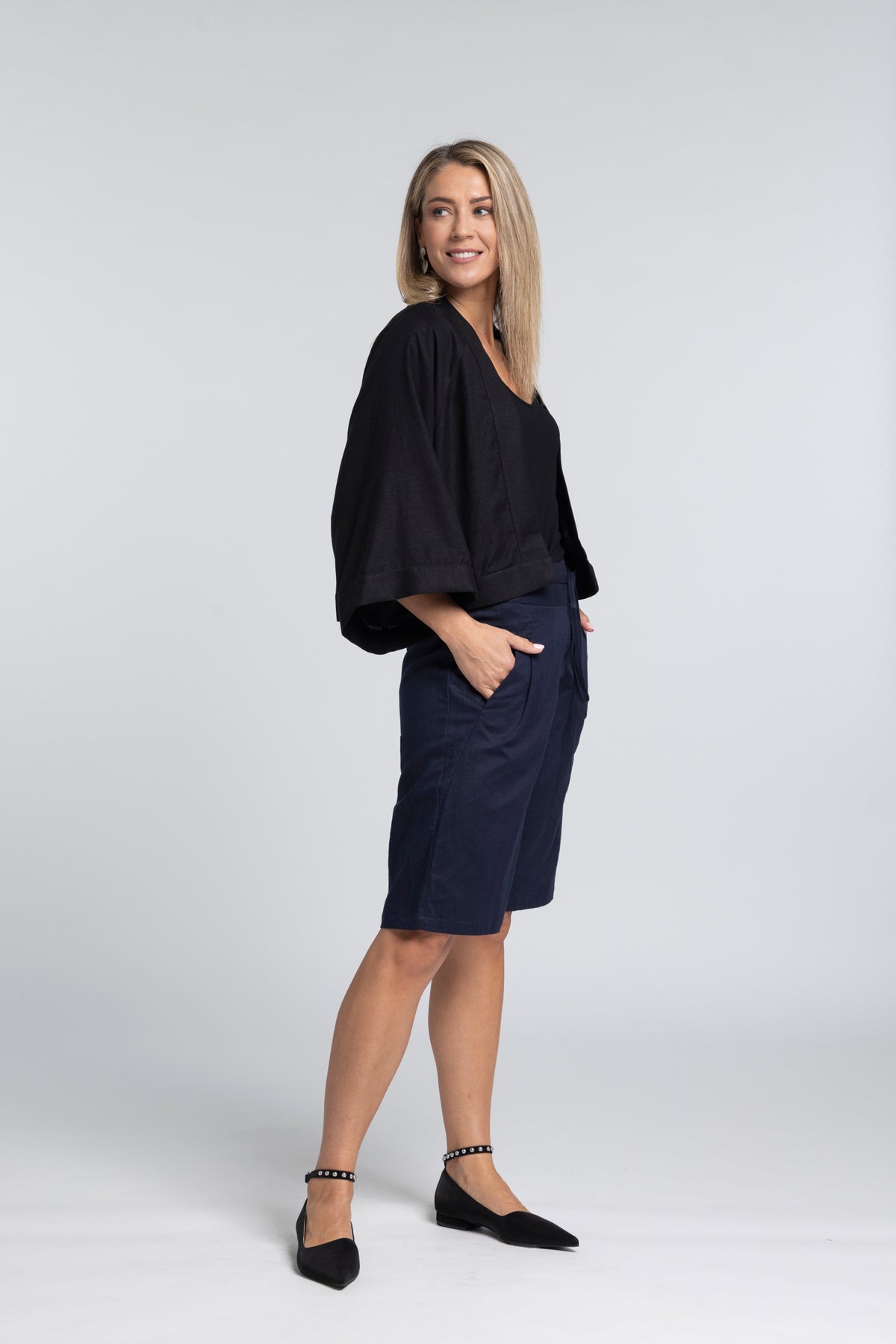 Pure Jacket - The Effortless Summer Layer

The N-E-S Pure Jacket is an easy throw-on layer with a relaxed silhouette and a subtle utilitarian edge. Designed for those days when you want a little more than a tee but nothing too structured, it brings effortless polish to simple summer dressing.

Designed and made responsibly in New Zealand