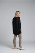 Lilly Piped Pant - sand