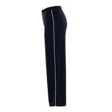 The NES Piped Gin Pants – a best-selling fit with elastic waist, side piping and 32" length. Comfortable, polished and designed for everyday wear.
