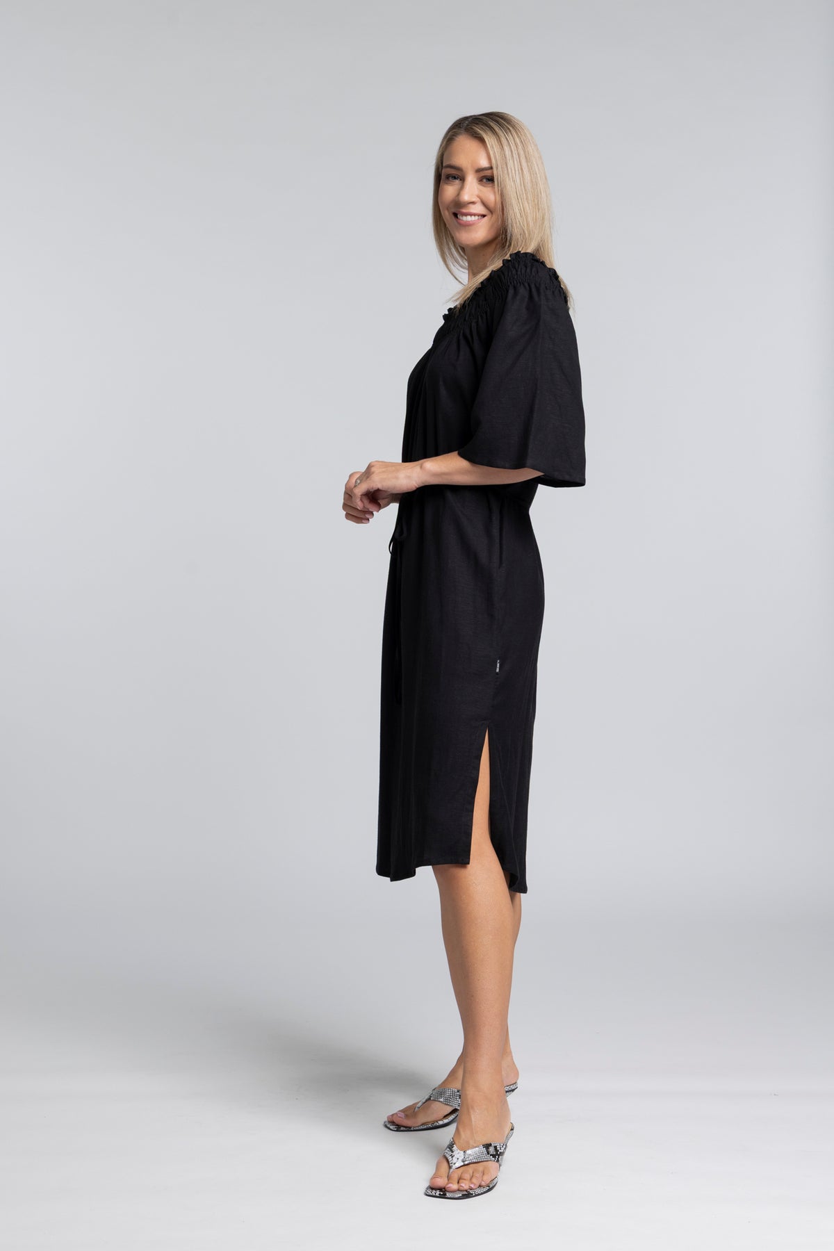 Ease Linen Dress