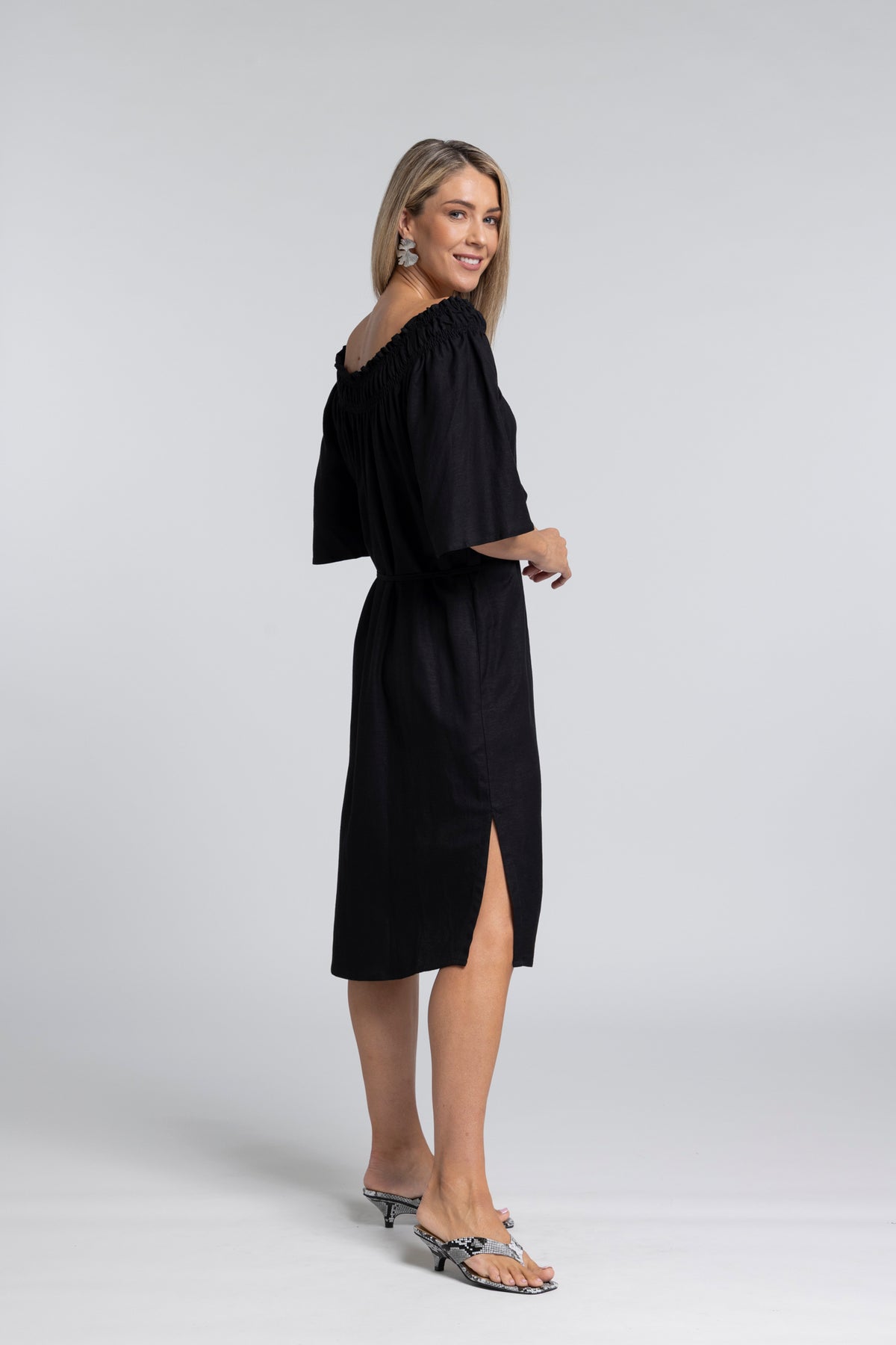 Ease Linen Dress