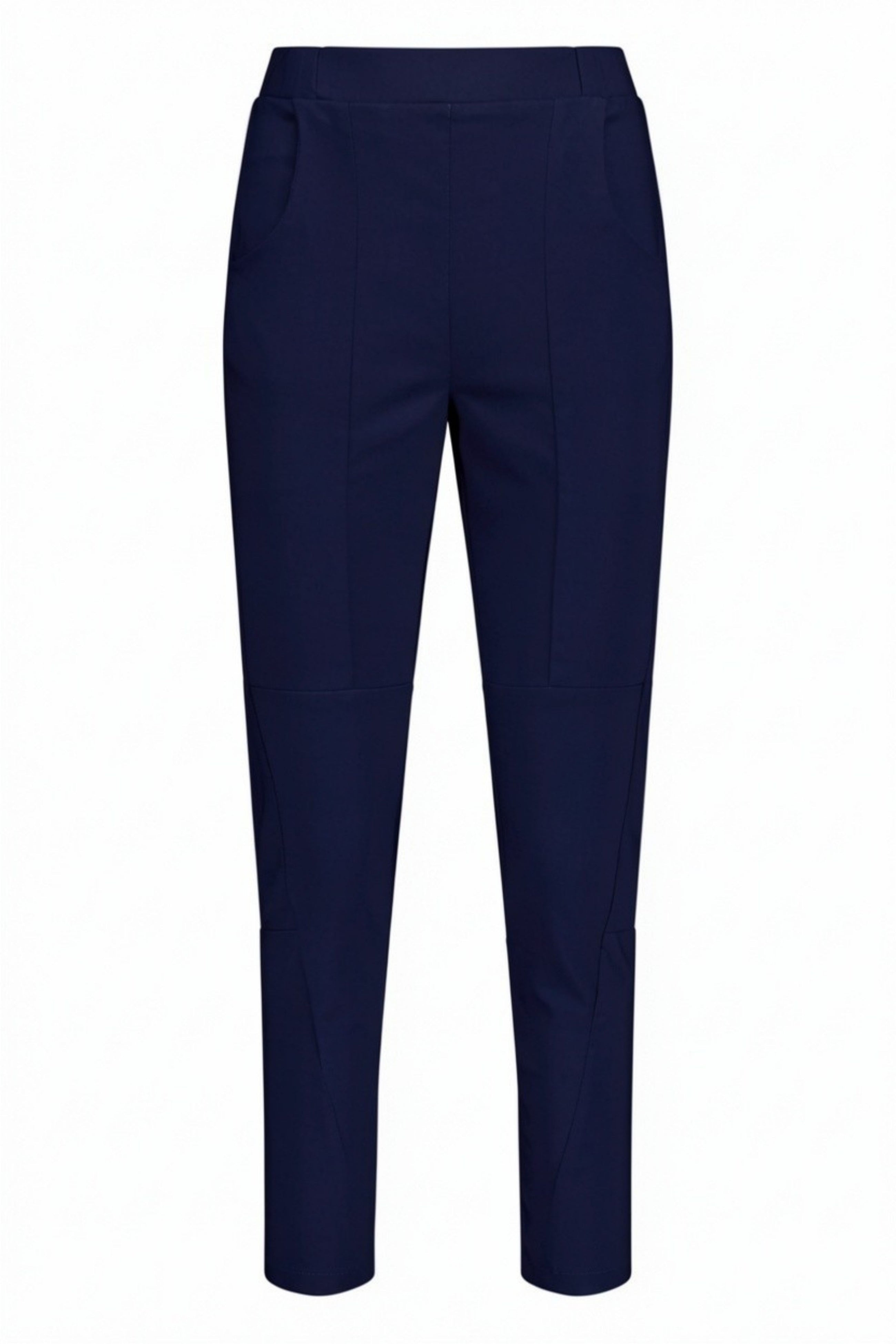 The N-E-S Section Pant – a best-selling stretch pant with elastic waist and panel detail. Flattering, versatile and NZ made.