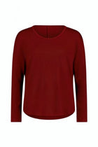 The NES Reya Top by N-E-S – a soft 100% merino long sleeve top with scoop neck, curved hem and bias cut sleeves. A winter essential. NZ made.