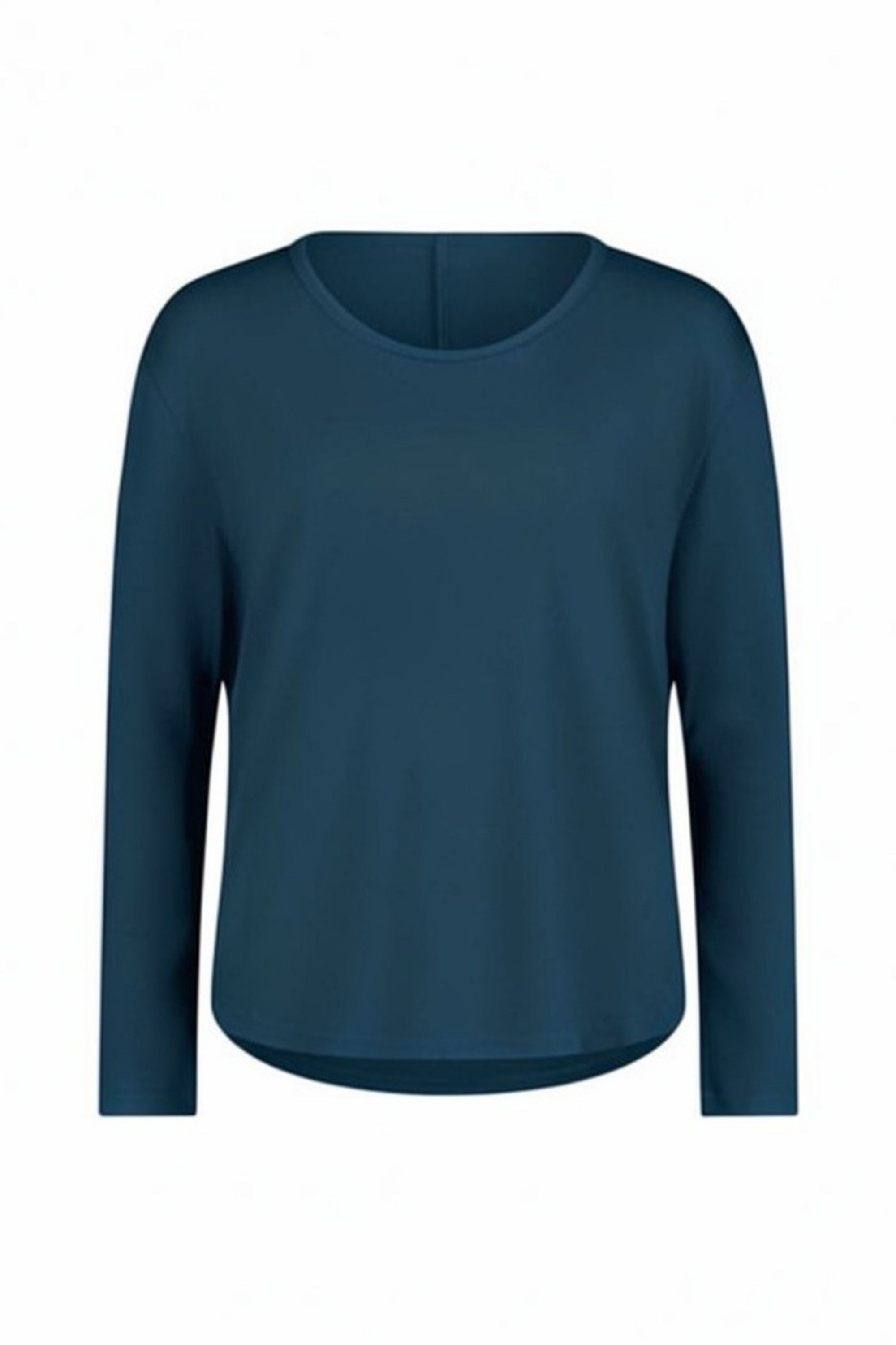 The NES Reya Top by N-E-S – a soft 100% merino long sleeve top with scoop neck, curved hem and bias cut sleeves. A winter essential. NZ made.