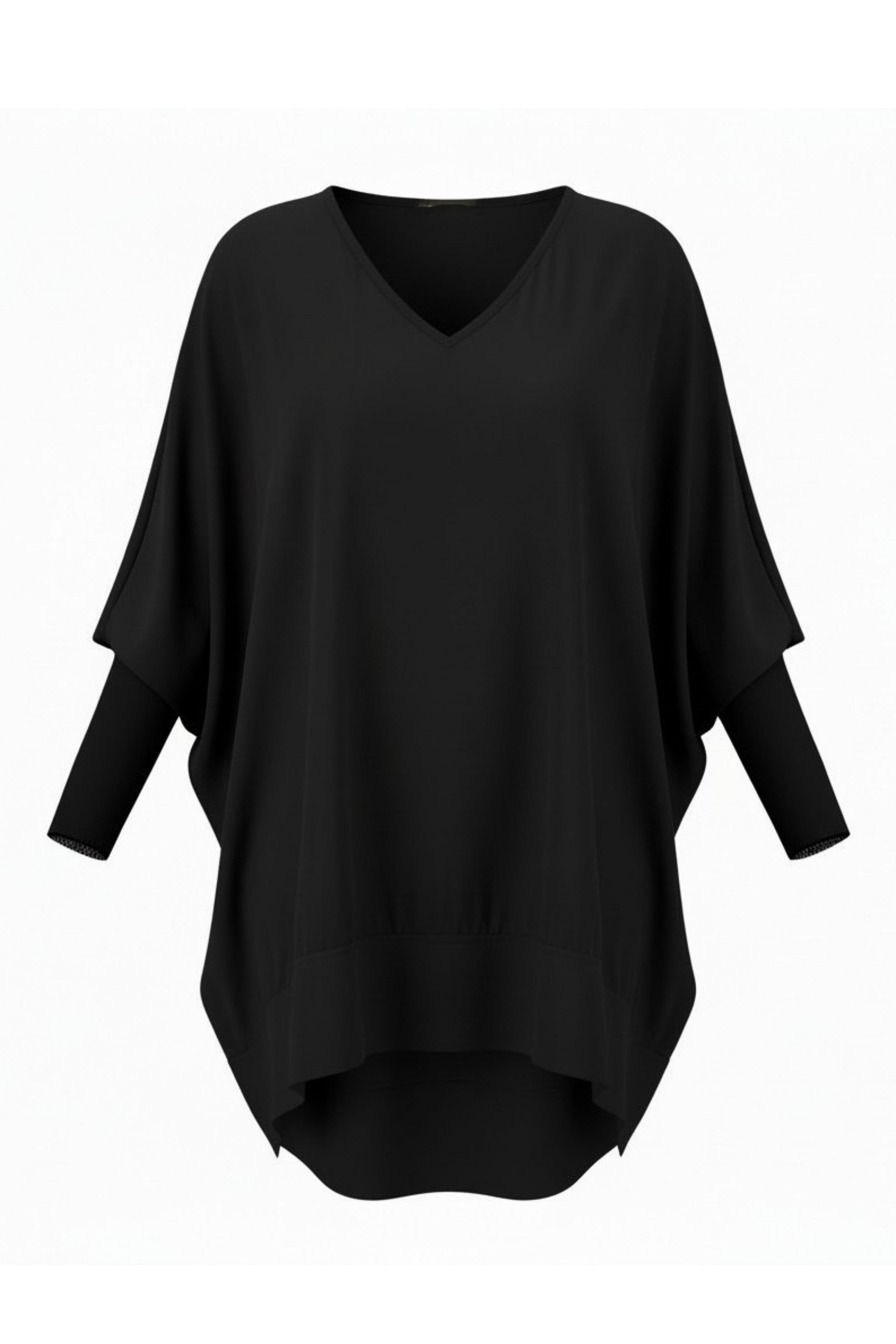The NES Virtue Tunic by N-E-S – a floaty, relaxed tunic with a scoop neck, curved hem and effortless drape. Perfect layered over a Lattice Singlet. NZ made.