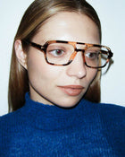 REALITY EYEWEAR
Crafted from recycled materials, the Tomorrowland Reader combines the iconic aviator shape with reading functionality. Sleek, festival-inspired, and sustainably made, it’s perfect for bringing a touch of Tomorrowland energy to everyday reading.
