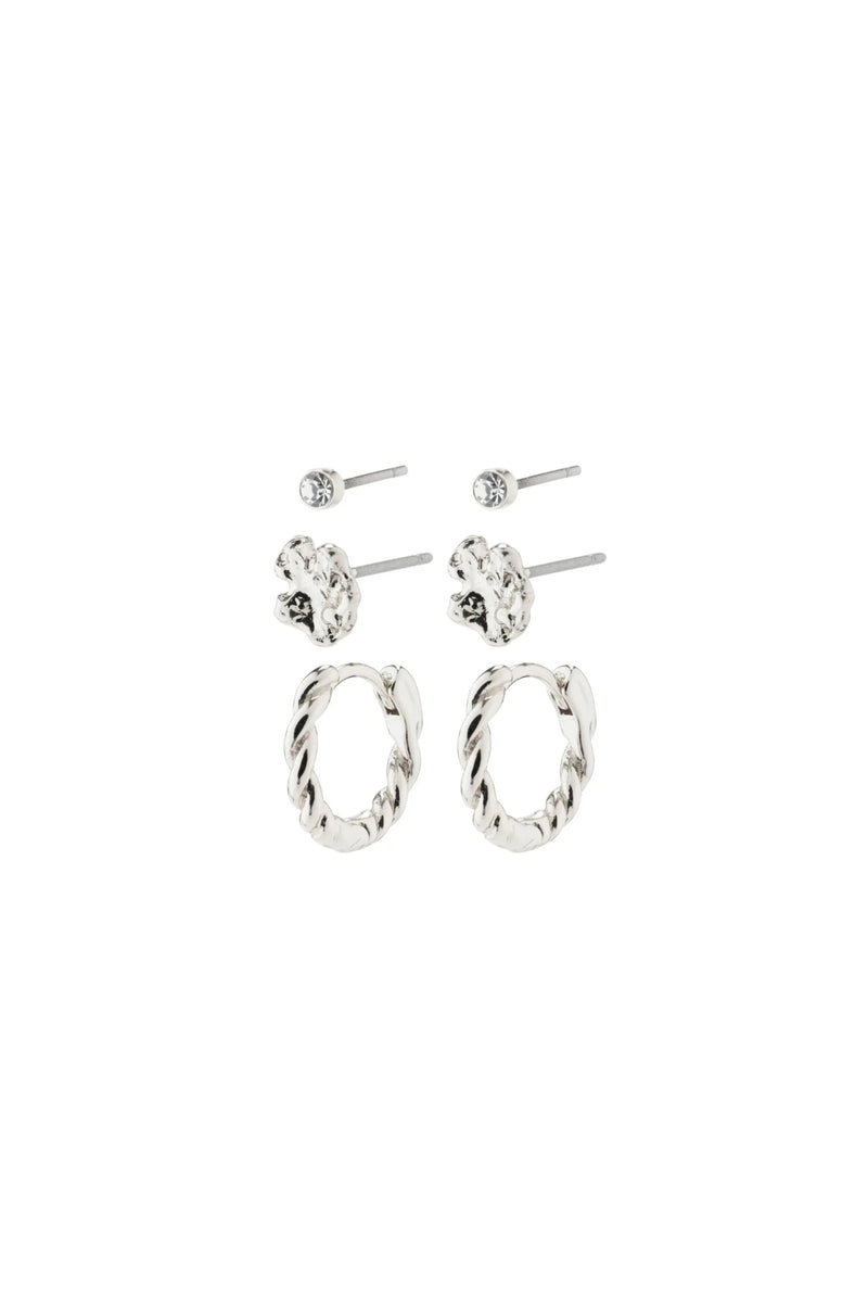 PILGRIM | EMANUELLE 3 IN 1 EARRINGS