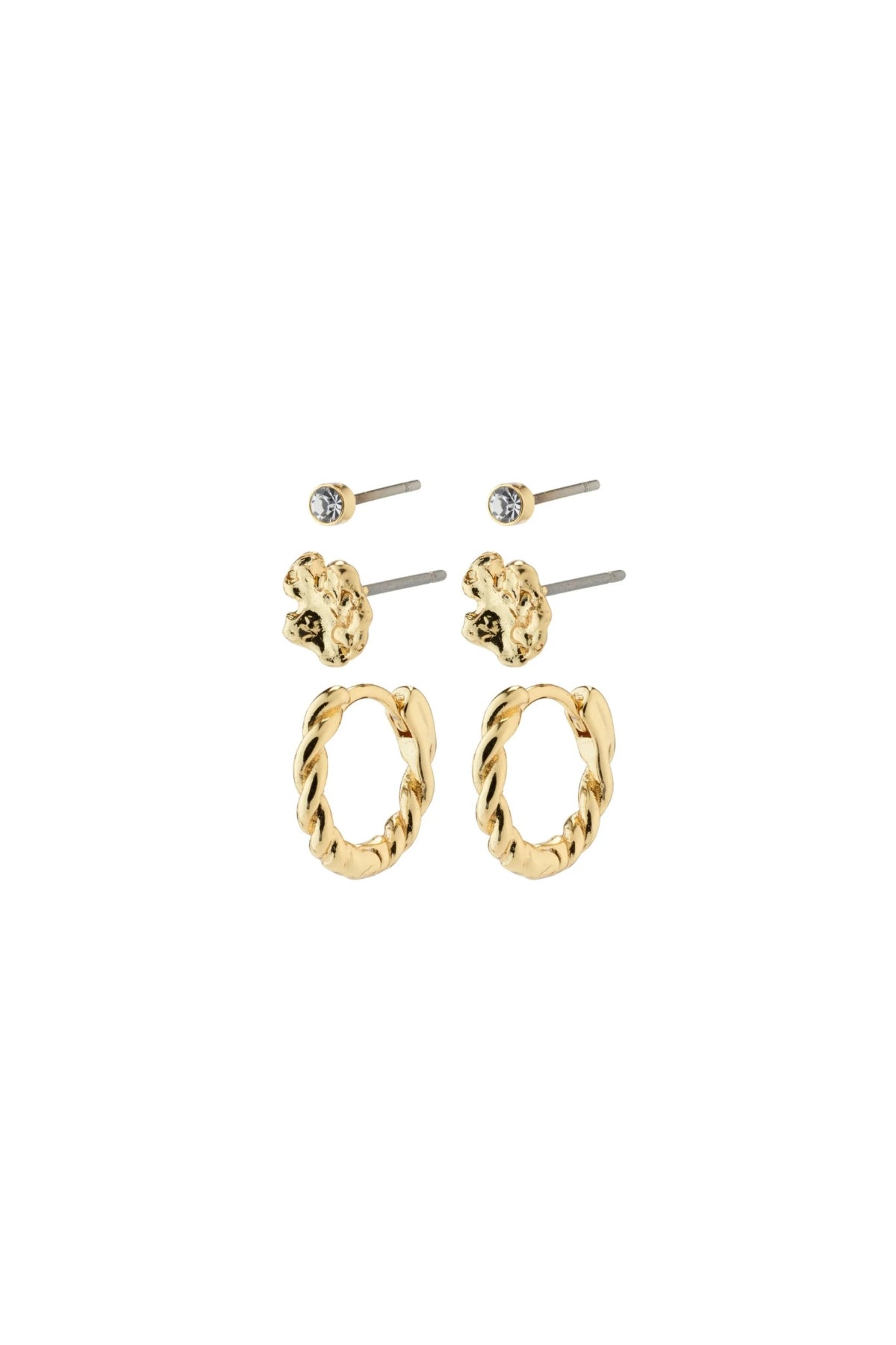 PILGRIM | EMANUELLE 3 IN 1 EARRINGS