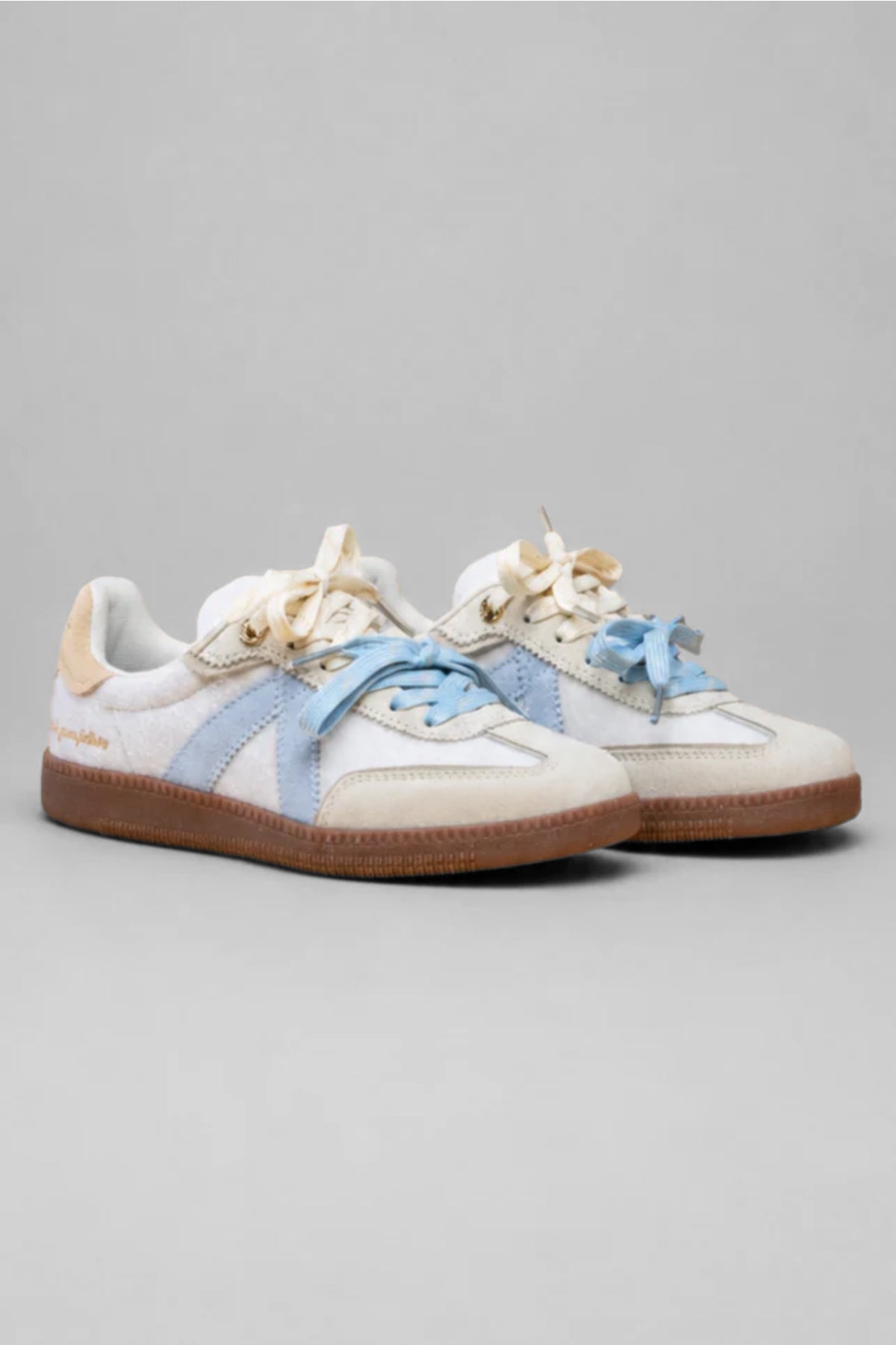 ASFVLT | ELITE CLASSIC SNEAKERS | CREAM PONY/BLUE