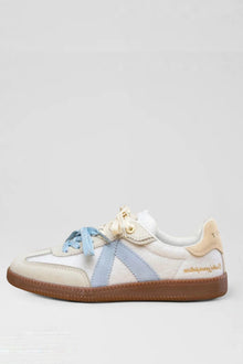 ASFVLT | ELITE CLASSIC SNEAKERS | CREAM PONY/BLUE