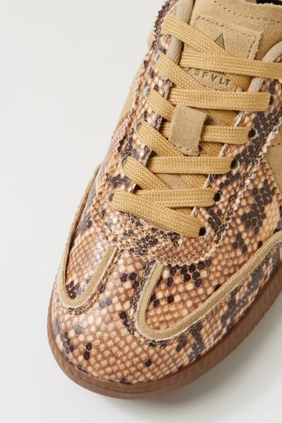 ASFVLT | ELITE CLASSIC SNEAKERS | BEIGE SNAKE/BLUE