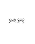 Refined yet playful, the Castel & Co Mini Bow Earrings in medium silver give the classic bow a modern edge. Their polished finish and graceful curves create subtle shine, offering a versatile stud that feels both feminine and contemporary.

Material: Stainless steel
Closure Type: Stud
Earring Size: 20 mm
Waterproof and hypoallergenic
Weight: 1.5g