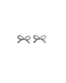 Refined yet playful, the Castel & Co Mini Bow Earrings in medium silver give the classic bow a modern edge. Their polished finish and graceful curves create subtle shine, offering a versatile stud that feels both feminine and contemporary.

Material: Stainless steel
Closure Type: Stud
Earring Size: 20 mm
Waterproof and hypoallergenic
Weight: 1.5g