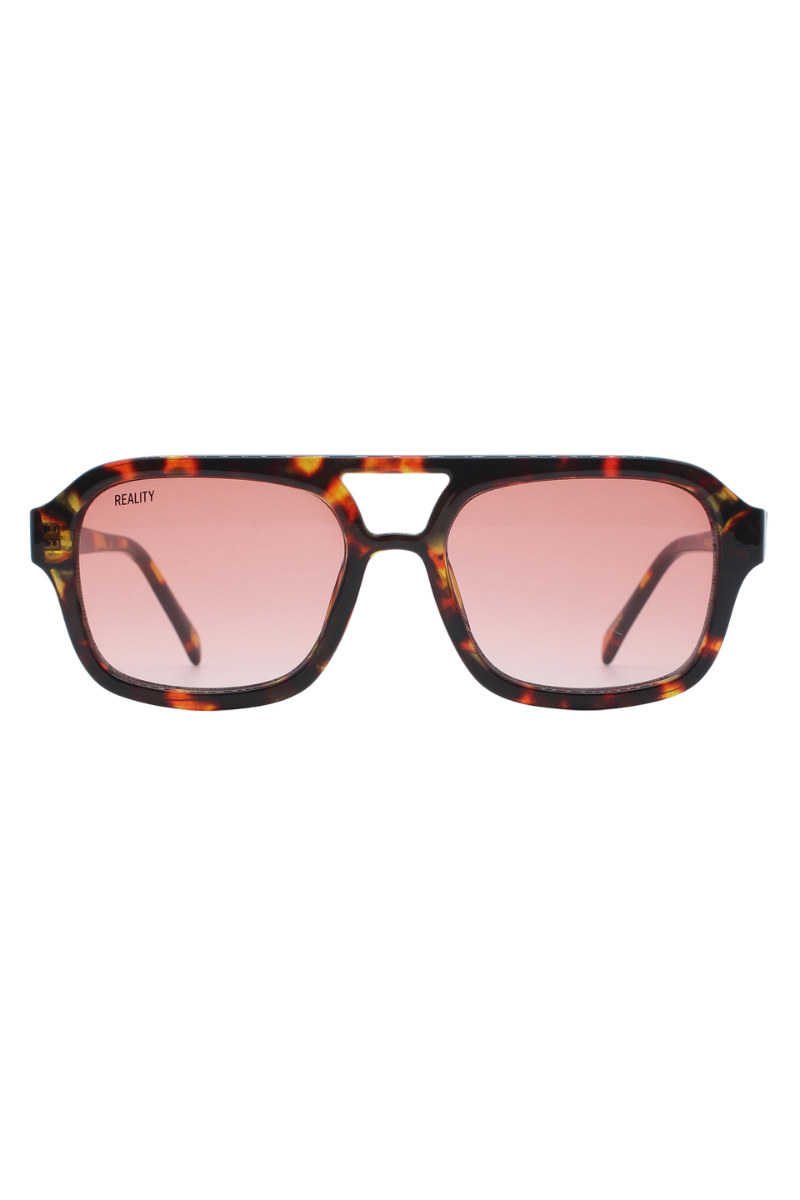 REALITY EYEWEAR
Made from recycled materials, our cult favourite Runway is our hottest, most wanted aviator style, designed to block the dazzling flashes of the paparazzi and ramp up your attitude. Prepare to hit your stride in the age of runway chic. Iconic and sustainably crafted for those who love to make a statement.