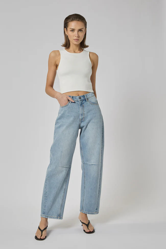 DRICOPER | ZELLA BARREL RODEO JEANS