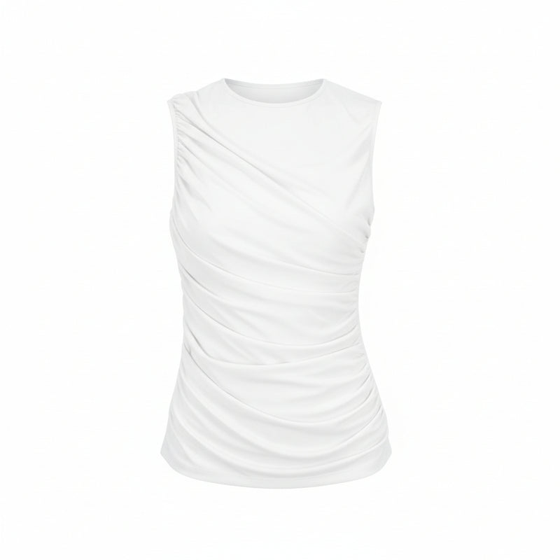 NES Lyla Mesh Tank Flattering designed in a soft, stretch mesh. Featuring front rouching and a double-layered front for added coverage. Made in NZ