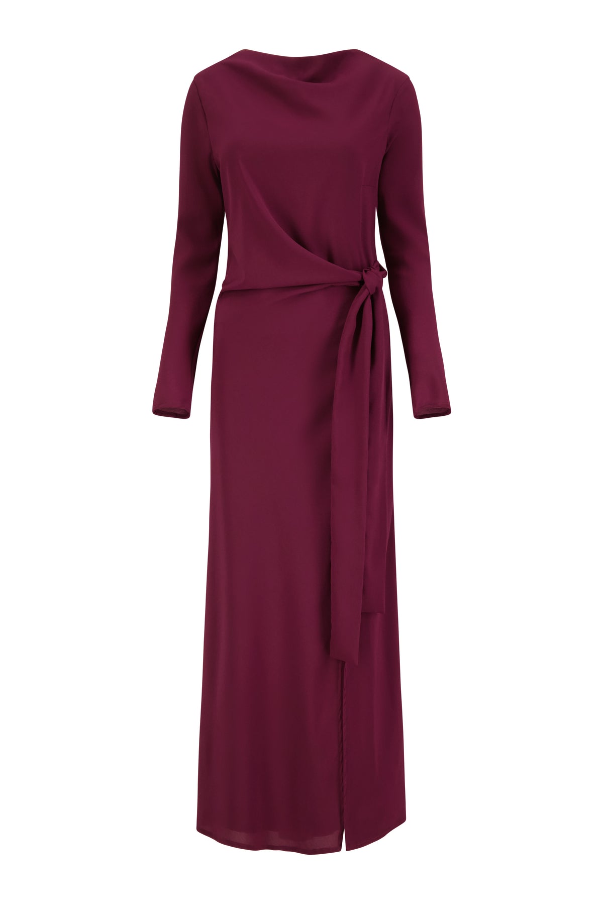 Zenith Burgundy Dress