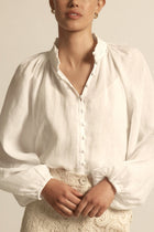 Zoe Kratzmann Sincere Top
A elevated essential with feminine nuance. the solstice top refines a wardrobe staple through light weight ramie fabric, proportion and thoughtful detail.
