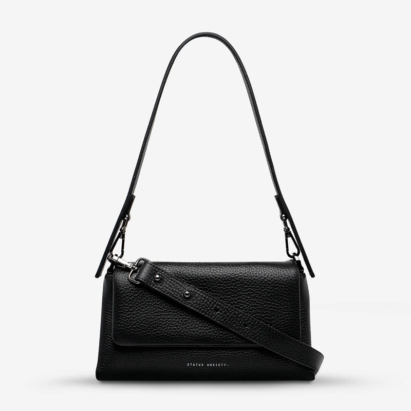 We don't take calling this bag Zenith lightly. As the new high point of your bag collection, 'Zenith' comes with a longer strap for use as a relaxed crossbody, or swap in the shorter strap to transform her into a dressier shoulder bag. On the back of the bag there's a slider pocket for easy phone storage/access, and on the front, a fancy magnet close flap that'll have you opening and closing her just for the hell of it.
