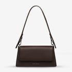 We don't take calling this bag Zenith lightly. As the new high point of your bag collection, 'Zenith' comes with a longer strap for use as a relaxed crossbody, or swap in the shorter strap to transform her into a dressier shoulder bag. On the back of the bag there's a slider pocket for easy phone storage/access, and on the front, a fancy magnet close flap that'll have you opening and closing her just for the hell of it.