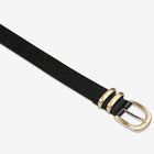 We usually refrain from giving any type of advice, however should you be looking for something snazzy to hold your pants up then this would be the one.

Full grain cowhide pebble leather
Fitted with premium hardware
10cm leather finish from the last hole
10 holes on each size