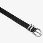 We usually refrain from giving any type of advice, however should you be looking for something snazzy to hold your pants up then this would be the one.

Full grain cowhide pebble leather
Fitted with premium hardware
10cm leather finish from the last hole
10 holes on each size
